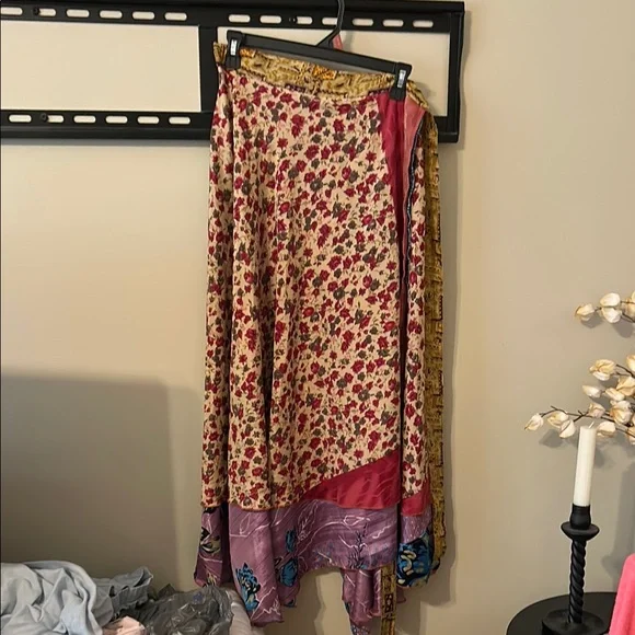 Floral Patchwork Skirt - Picture 1 of 4